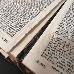 Antique 1929 Holy Bible Teachers Edition Leather Bound Pronouncing Nelson