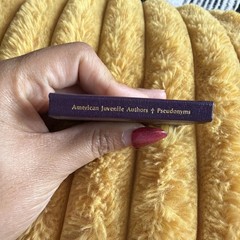 19TH CENTURY AMERICAN JUVENILE AUTHORS, LITTLE-KNOWN PSEUDONYMS (MINIATURE BOOK)