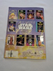 Star Wars Episode 1 Anakin’s Adventures To Color 1999 Coloring Book 52 Pages
