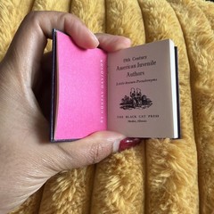 19TH CENTURY AMERICAN JUVENILE AUTHORS, LITTLE-KNOWN PSEUDONYMS (MINIATURE BOOK)