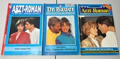 Arzt-Roman Vintage German Romance Lot Of 3. Mixed Lot, Read, Kelter & Bastei