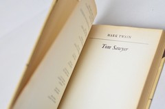 Faux Leather Bound Tom Sawyer by Mark Twain 1961 – Danish Language