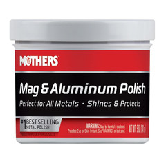 Mag & Aluminum Polish, 5 Oz. — Brilliant Shine, Easy to Use, for All Uncoated &