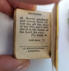 Small Rain Upon the Tender Herb 3rd Ed Red Leather 1832 Victorian Miniature Book