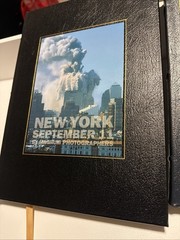 September 11 9/11 Twin Towers New York One Nation Easton Press Leather 22K Gilt