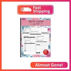 Rental Ledger Book: Simple Rental Property Management Log Book for Landlord and