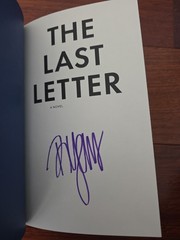 REBECCA YARROS SIGNED THE LAST LETTER AUTOGRAPHED BOOK IRON FLAME FIRST EDITION