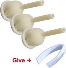 Latex Condom Catheter External Self Sealing Set 10pcs Male 25mm/0.98inch