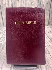 The Holy Bible King James Version Red Letter Dictionary Study Helps Holman 1979