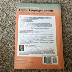 Foundations for Teaching English Language Learners 3rd Ed. by Wayne E. Wright