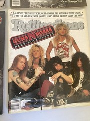 Rolling Stone ~ Guns N’s Roses & Axl Rose ~ Issues 612, 539, 627, & 558