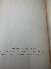 García Lorca Bodas de Sangre 1938 Editorial Losada Buenos Aires First Edition