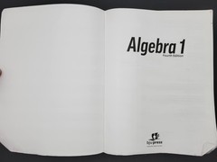 Algebra 1 Student Textbook 4th Edition by BJU Press 53706-01-03 (2024 Paperback)