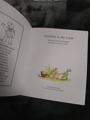 Franklin In The Dark Book & Cassette – Vintage 1995 Scholastic