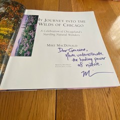 My Journey into the Wilds of Chicago by Mike MacDonald Hardcover 2015 SIGNED