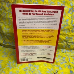 The Big Red Book of Spanish Vocabulary: 30,000 Words Including Cognates, Roots,