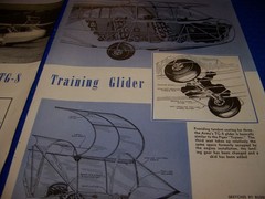 1942 PIPER TG-8 GLIDER “DESIGN FEATURES”..2-PAGES OF DETAIL PROFILES (584QQ)