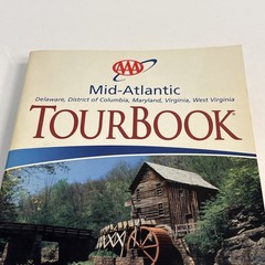 MID-ATLANTIC ~ AAA TourBook ~ 2006 Edition ~ DE WV VA MD DC ~ Travel Book Maps