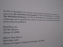 The World Book Yearbook 1991, 576 pages