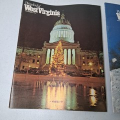 Vintage Wonderful West Virginia Magazine Pair Dec 1979 Feb 1989 WV Collectible