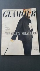 VTG1953 October GLAMOUR Magazine f girl with Job Million Dollar Look 174 Pages