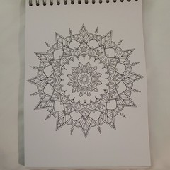 Colorya Mandalas Spiral Adult Coloring Book – 30 Pages