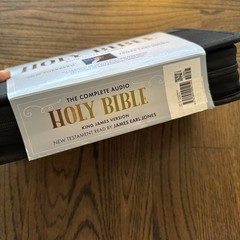 The Complete Audio Bible King James Version CD Set Jon Sherberg James Earl Jones