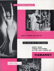 Cabaret Men’s Interest Mag Vol 2 #2 Pub Developed June 1956 VF- 7.5