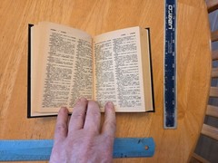 Webster’s Compact Dictionary – 1987 Merriam Webster Vinyl