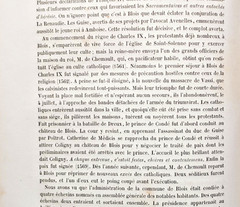Antique History of Blois, France, 20 pages, Guilbert, 1845, in French