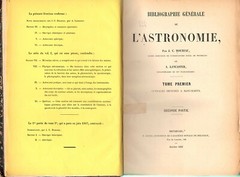1889 Classic ASTRONOMY Reference/Houzeau & Lancaster/Leatherbound/800+ Pages