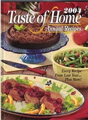 Taste Of Home Annual Recipes 2004 – Hardcover By Jean Steiner – GOOD