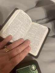 Gideon Bibles 4 pocket size Brown Orange ALL AKJ
