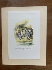 8 Vintage John Tenniel Alice In Wonderland Prints (8.5 x 11 Inches)