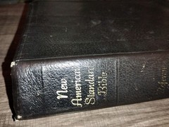 New American Standard Bible Reference Edition 1971 Foundation Lockman Bl Leather