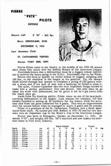 1959-1960 Chicago Blackhawks Media Guide – 38-page NHL Hockey Booklet Reprint