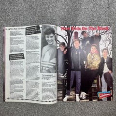 Superstars Magazines Fall 1989 & Winter 1989-90 NKOTB Haim Gibson Depp & Savage