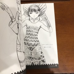 wind Egg mardock scramble character designs Range Murata Art Book Illustration