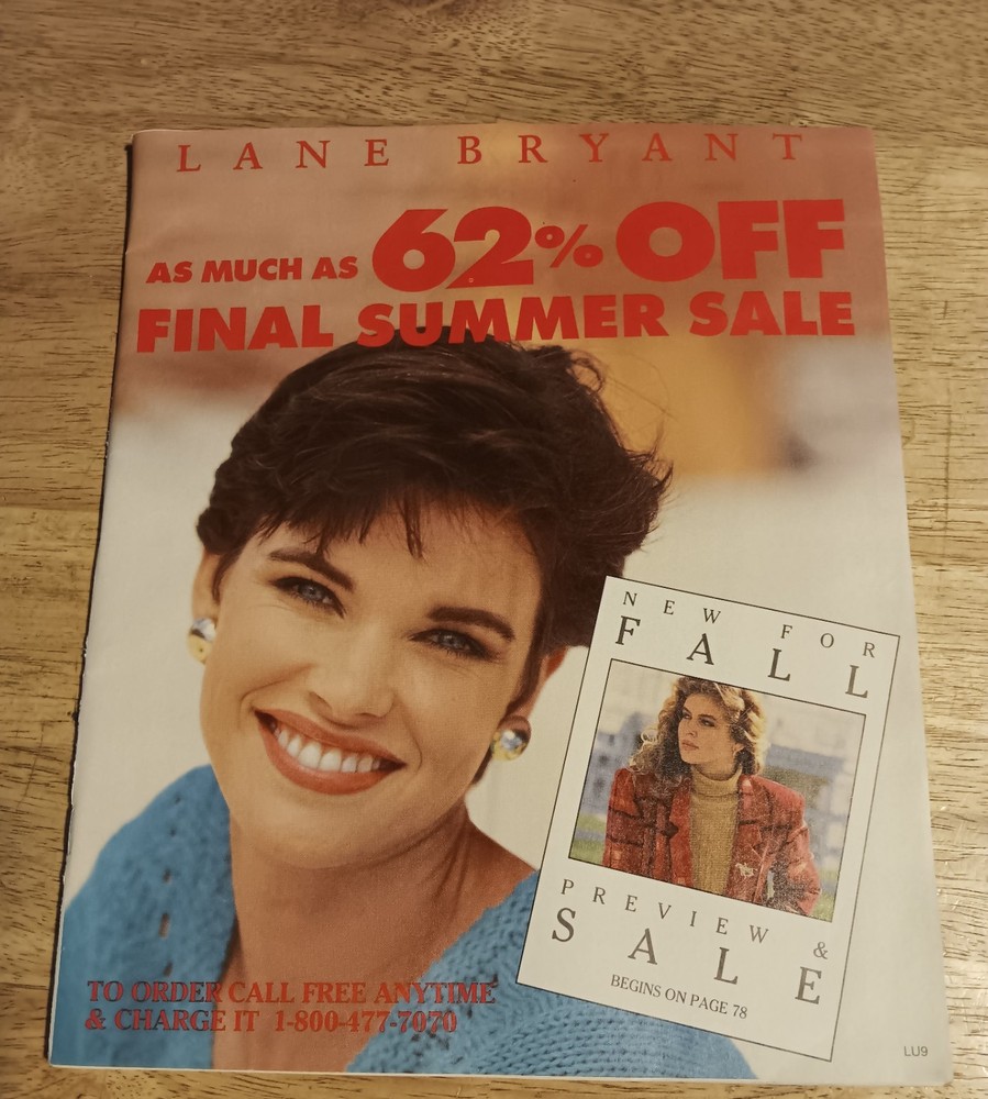 1992 LANE BRYANT Final Summer Sale catalog 96 Pages