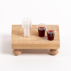 BROADMAN CHURCH SUPPLIES Plastic, Disposable, Recyclable 0.7 Ounces, Clear