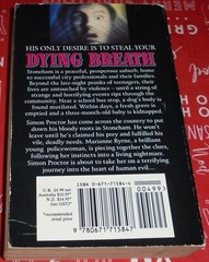 DYING BREATH BOOK BY JON A. HARRALD VERY RARE COVER & PRESSING 422 PAGES 1993