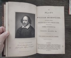 The Plays of William Shakespeare, Printed Longman & Co. London 1838 1/4 Leather