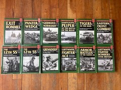 Stackpole Military history, SS, Panzer, Rommel, Luftwaffe, Etc, Lot of 12 books!
