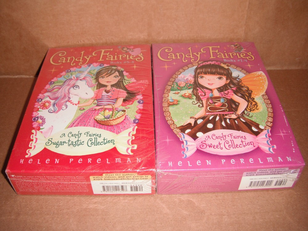 A Candy Fairies Vol. 1-8 in Two Box Sets by Helen Perelman