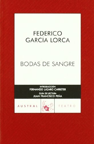BODAS DE SANGRE (CONTEMPORANEA) (SPANISH EDITION) By Garcia Federico Lorca *NEW*