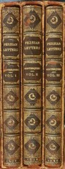 Persian Letters / Montesquieu 3 vol slipcase 1899. Luxury Edition rebind.