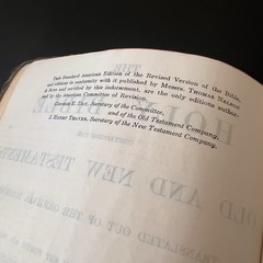 Antique 1929 Holy Bible Teachers Edition Leather Bound Pronouncing Nelson