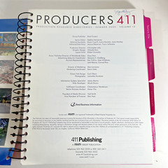 Producers 411 Summer 2002 Vintage Hollywood Spiral Paperback Book 528 pages!