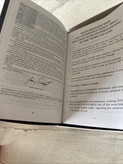 Bible KJV The Expositor Study Bible GENUINE LEATHER Jimmy Swaggart No Signature