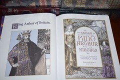 NEW Story of King Arthur & His Knights by Pyle Sealed Leather Bound Collectible